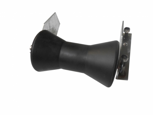 Rouleau rapport&eacute; devant traverse