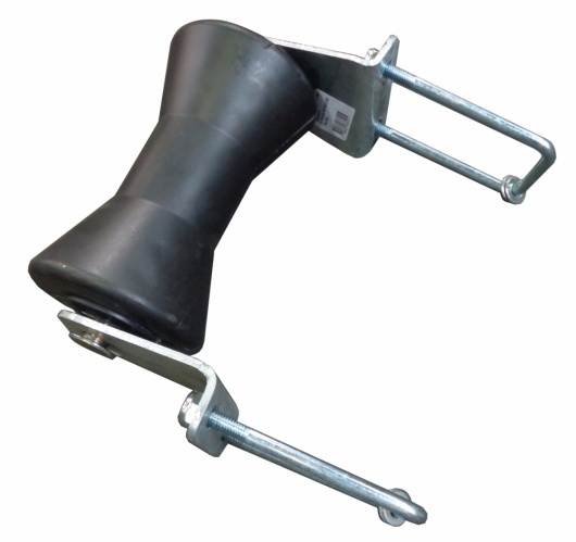 Rouleau rapport&eacute; sur traverse